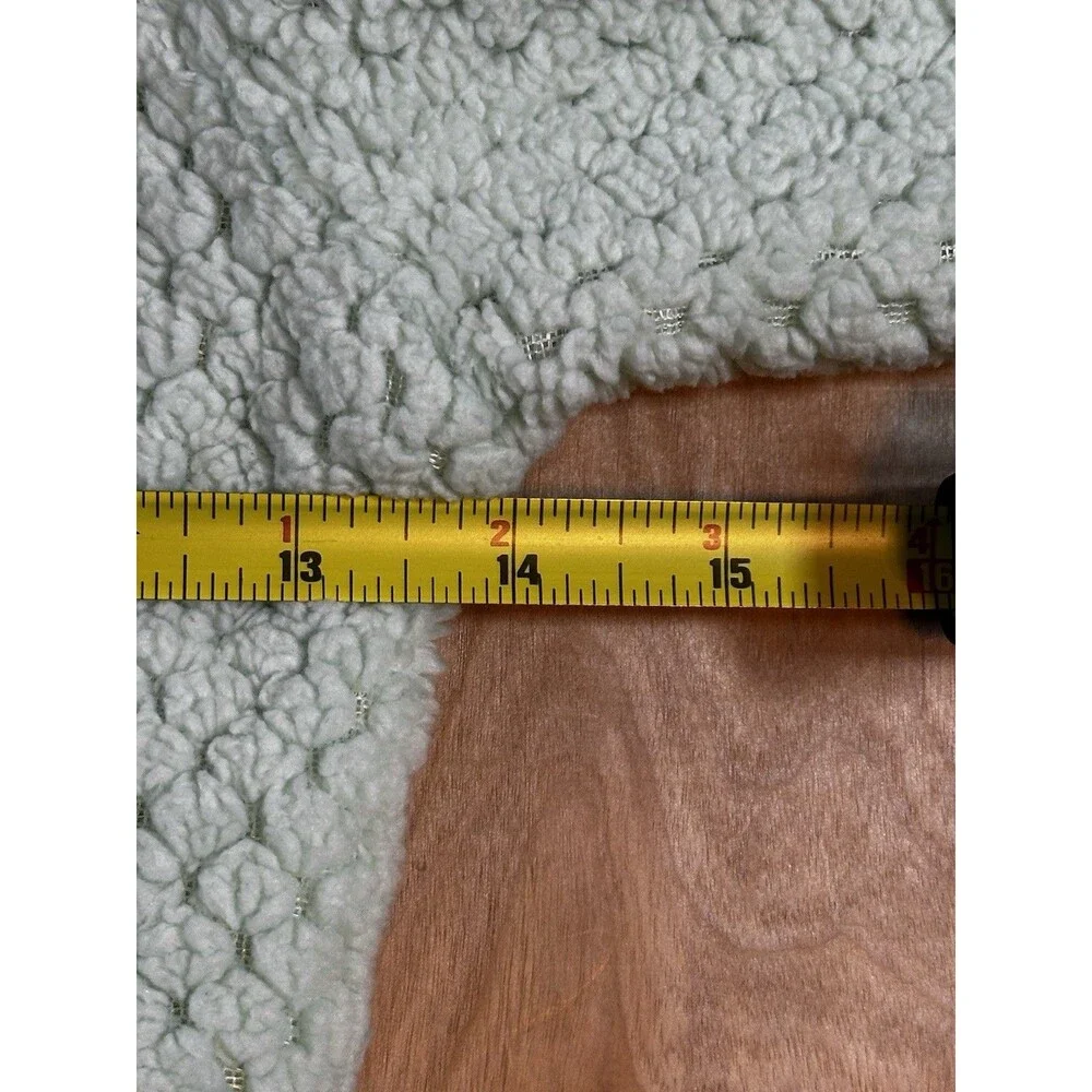 Girl’s Columbia Fire Side Sherpa Jacket Size XS (6/6X) Full Zip Light Mint Green